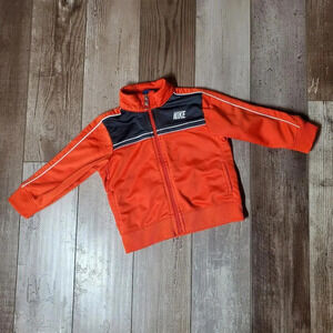 Nike Baby Track Jacket Orange Gray White 12m